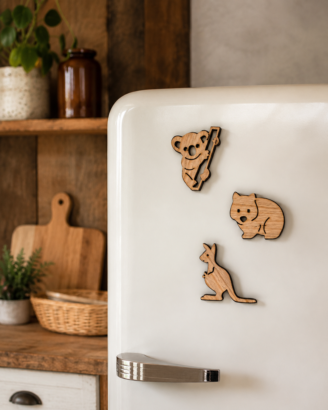 Aussie Animals Fridge Magnet Set